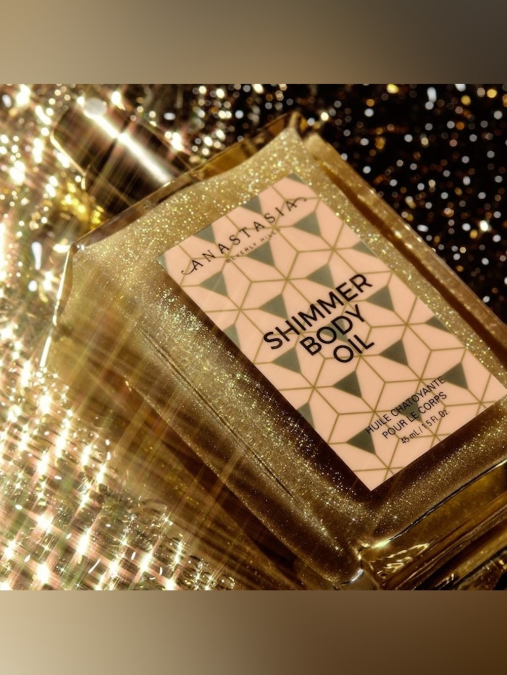 Anastasia Beverly Hills Shimmer Body Oil Sun-Kissed Glow 1.5 oz / 45 mL